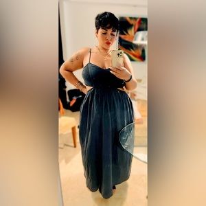 American Eagle Backless long maxi dress xl